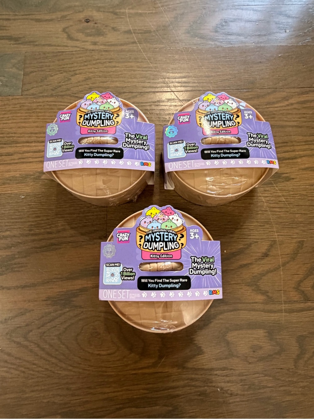 NEW 2X RMS Mystery Dumpling Kitty Edition Surprise Toy